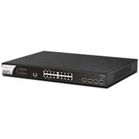 DrayTek PQ2200xb 16-Port 2.5GbE Managed Switch 400W PoE++ 10G SFP+ DrayTek PQ2200xb 16-Port 2.5GbE Managed Switch 400W PoE++ 10G SFP+